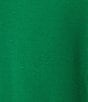 Color:Kelly Green - Image 4 - V-Neck Short Sleeve Shell Knit Shirt