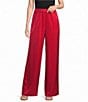 Gibson & Latimer Wide Leg Satin Pants - Image 1