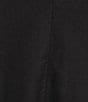 Gibson & Latimer Woven Crew Neck Sleeveless Deep Backline Twist Caftan Dress, Color:Black - Image 3