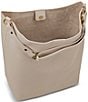 Gigi New York Addison Leather Zipper Pouch Hobo Bag, Color:Beachwood - Image 3