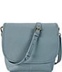 Gigi New York Andie Leather Crossbody Bag, Color:Blue - Image 1