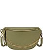 Gigi New York Beck Leather Sling Bag, Color:Sage - Image 1