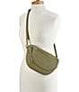 Gigi New York Beck Leather Sling Bag, Color:Sage - Image 4