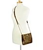 Gigi New York Chelsea Gold Washed Haircalf Crossbody Bag, Color:Gold - Image 4