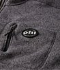Color:Ash - Image 3 - Knit Full-Zip Fleece Jacket