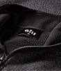 Color:Ash - Image 4 - Knit Full-Zip Fleece Jacket