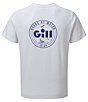 Color:White - Image 1 - Short-Sleeve Logo Graphic Tee