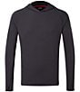 Color:Charcoal - Image 1 - Slim-Fit UV Tech Pullover Hoodie