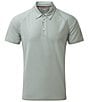Color:Grey - Image 1 - Slim-Fit UV Tech Short-Sleeve Polo Shirt