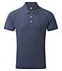Color:Ocean - Image 1 - Slim-Fit UV Tech Short-Sleeve Polo Shirt