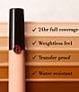 Giorgio Armani ARMANI beauty Power Fabric+ Longwear Liquid Matte Concealer, Color:06.5 Medium to Tan with Peach Undertone - Image 3