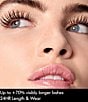 Giorgio Armani Vertigo Lift Longwear Lengthening Mascara Mini, Color:01 Obsidian Black - Image 6