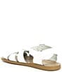 Color:White - Image 3 - Girls' Salt Water by Hoy The Original Leather Sandals (Youth)