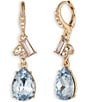 Givenchy Cluster Pear Drop Earrings - Image 1