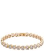 Givenchy Crystal CZ Heart Flex Line Bracelet - Image 2