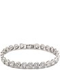 Givenchy Crystal CZ Heart Flex Line Bracelet - Image 1