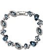 Givenchy Crystal Flex Line Bracelet, Color:Denim - Image 1
