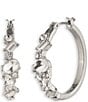 Givenchy Crystal Hoop Earrings - Image 2