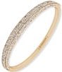 Givenchy Crystal Pave Bangle Bracelet - Image 1