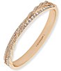 Givenchy Crystal Pave Twist Bangle Bracelet - Image 1