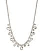 Givenchy Gold Tone Crystal Shaky Frontal Collar Necklace - Image 2