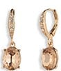 Givenchy Stone Drop Earrings - Image 1