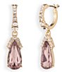 Givenchy Hoop Pear Drop Earrings - Image 1