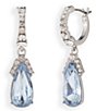 Givenchy Hoop Pear Drop Earrings - Image 2