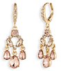 Givenchy Multi Stone Chandelier Earrings - Image 2