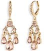 Givenchy Multi Stone Chandelier Earrings - Image 2