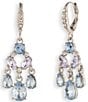 Givenchy Multi Stone Chandelier Earrings - Image 1