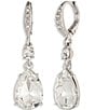 Givenchy Pear Double Drop Earrings - Image 2