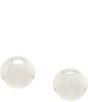 Givenchy Pearl Stud Earrings - Image 1