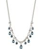 Givenchy Shaky Stone Frontal Collar Necklace - Image 1