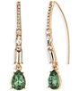 Givenchy Stone Threader Earrings - Image 2