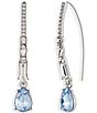 Givenchy Stone Threader Earrings - Image 1
