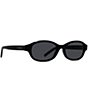 Givenchy Unisex CITY Oval Sunglasses - Image 3