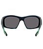 Color:Blue/Green - Image 4 - Unisex GIV CUT 67mm Geometric Sunglasses