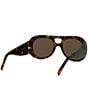 Givenchy Unisex Givenchy Bold 53mm Aviator Sunglasses - Image 5