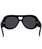 Givenchy Unisex Givenchy Bold 53mm Aviator Sunglasses - Image 4