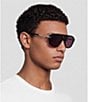 Givenchy Unisex GV One 55mm Aviator Sunglasses - Image 5