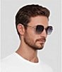 Givenchy Unisex GV Speed 58mm Butterfly Sunglasses - Image 5
