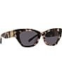 Givenchy Women's 4g Havana 55mm Cat Eye Sunglasses 