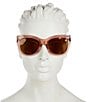 Givenchy Women's City 53mm Square Sunglasses - Image 2