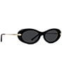 Givenchy Women's GIVENCHY BOLD 52mm Oval Sunglasses - Image 3
