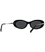 Givenchy Women's GIVENCHY BOLD 52mm Oval Sunglasses - Image 5