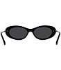 Givenchy Women's GIVENCHY BOLD 52mm Oval Sunglasses - Image 6