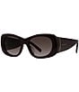 Givenchy Women's Givenchy Bold 53mm Gradient Round Sunglasses - Image 1