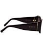 Givenchy Women's Givenchy Bold 53mm Gradient Round Sunglasses - Image 3