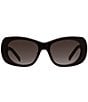 Givenchy Women's Givenchy Bold 53mm Gradient Round Sunglasses - Image 4